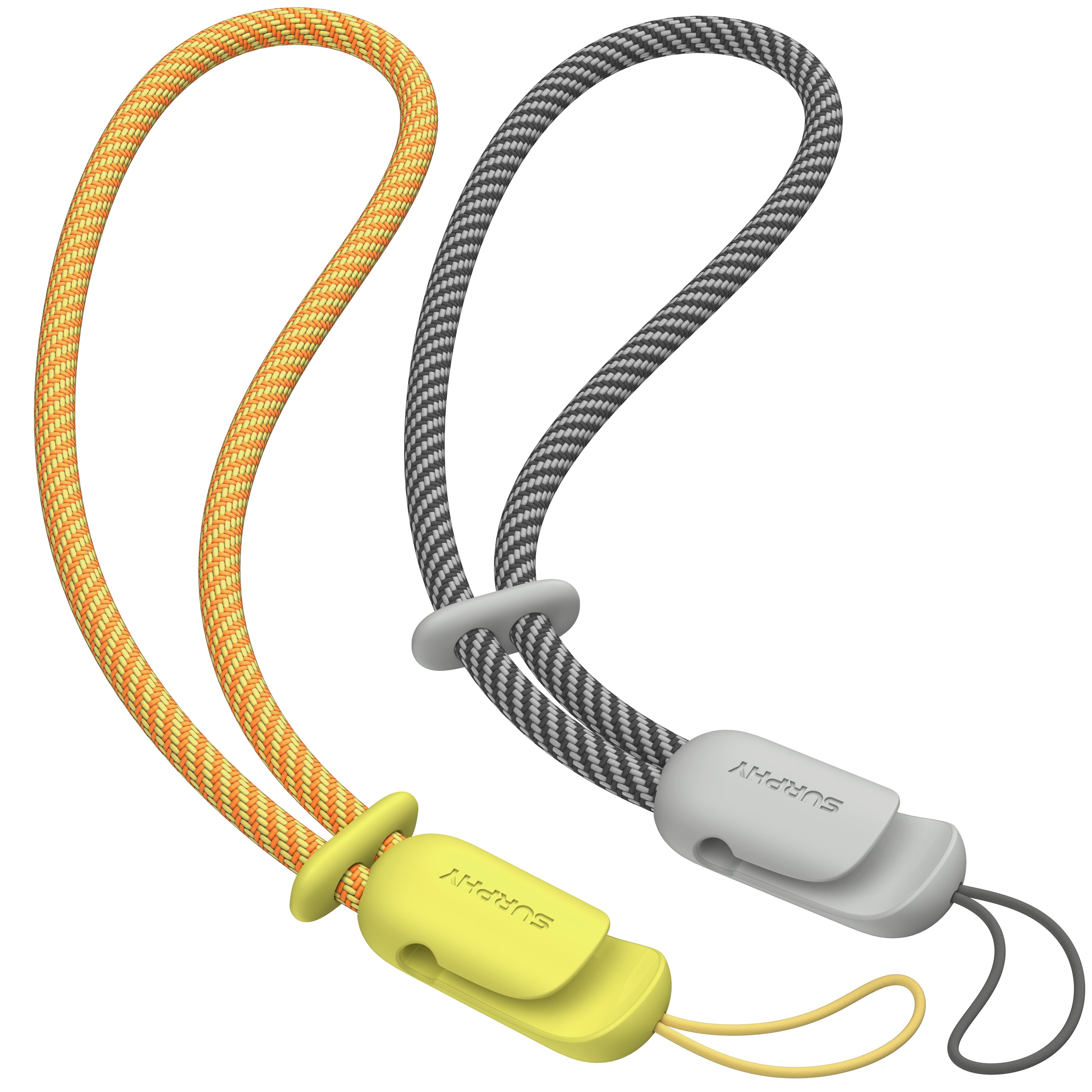 SURPHY 2 Pack Lanyard, Phone Strap, Adjustable Phone Lanyard with Two-Color Braided, Phone Wrist Strap for Airpods, Phone case, Camera Wrist Strap, Cell Phone Wrist Lanyard