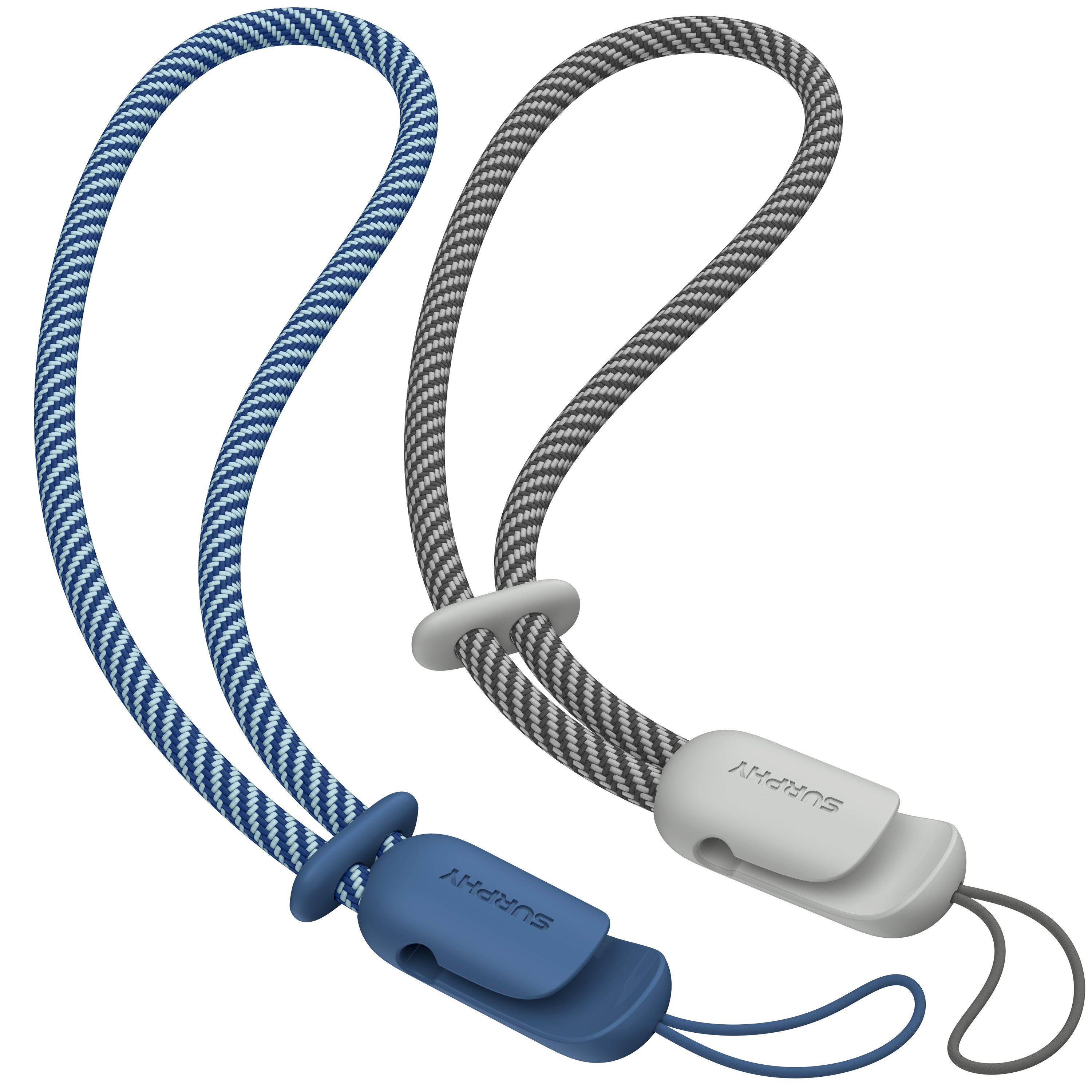 SURPHY 2 Pack Lanyard, Phone Strap, Adjustable Phone Lanyard with Two-Color Braided, Phone Wrist Strap for Airpods, Phone case, Camera Wrist Strap, Cell Phone Wrist Lanyard