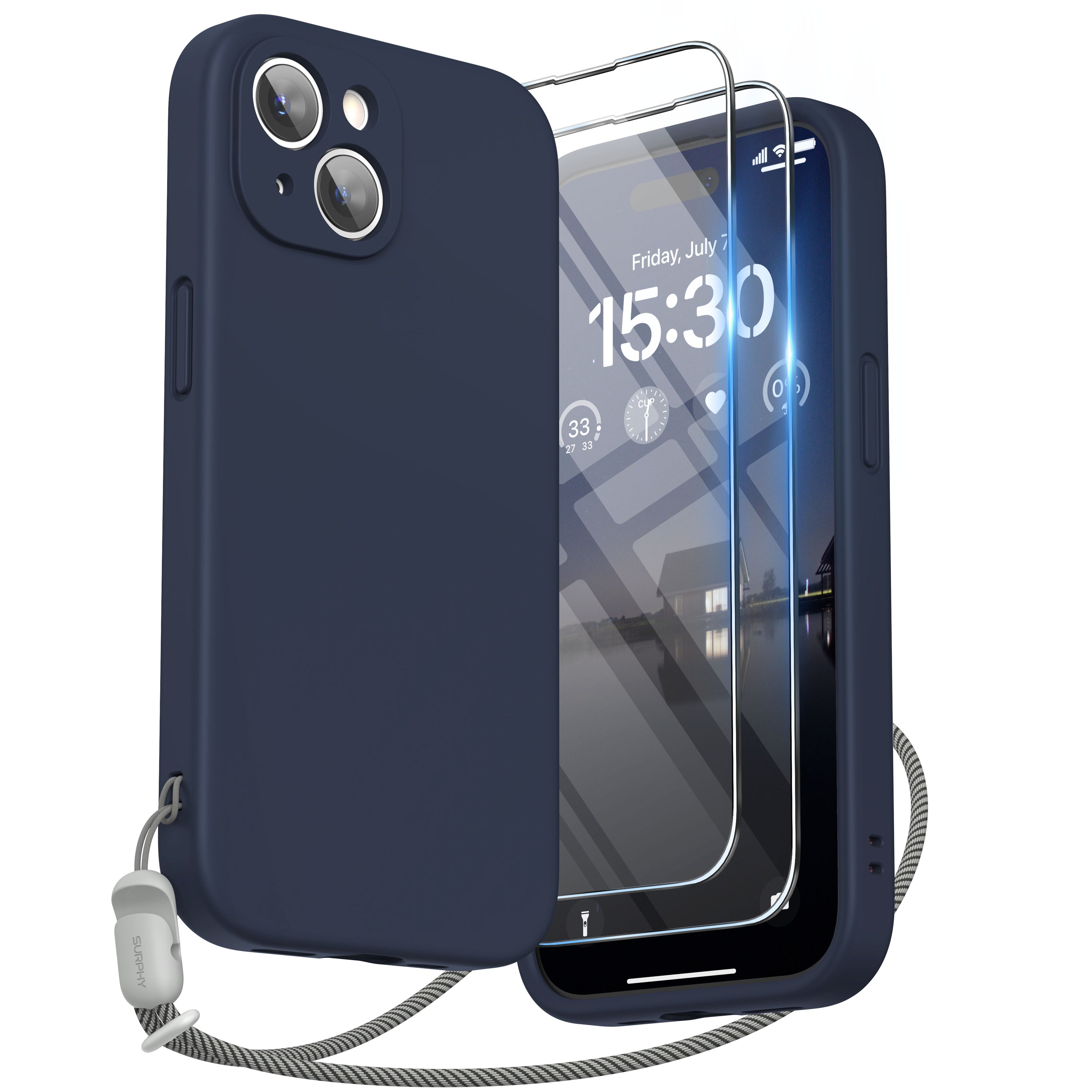 SURPHY Designed for Phone 15 2023 6.1 inch Case