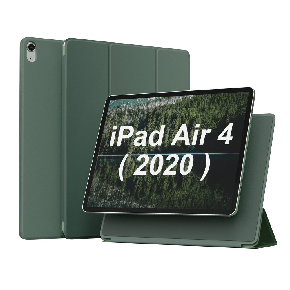 SURPHY Schlanke magnetische Hülle kompatibel mit iPad Air 4 Hülle 10.9 & iPad Pro 11 2018, starke magnetische Smart Cover (mit Mikrofaserfutter und magnetischer Klappe) für iPad Air 4. 2020