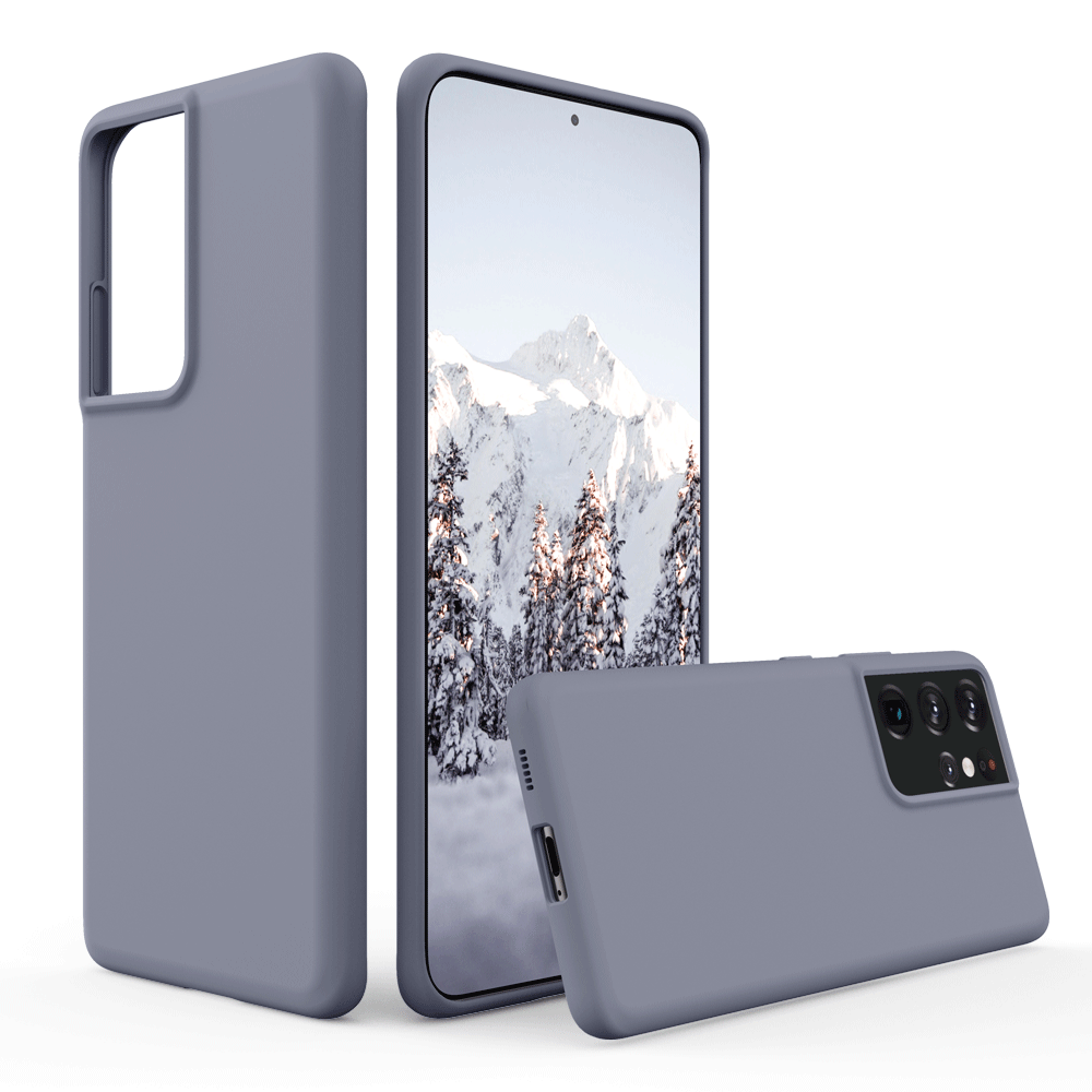 SURPHY Designed for Samsung Galaxy S21 Ultra Case inch, Liquid Silicone Case (with Microfiber Lining) for Samsung Galaxy S21 Ultra 5G 2021