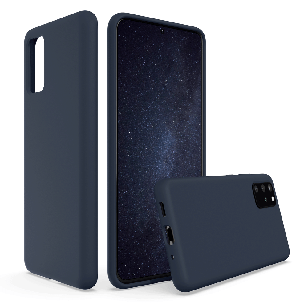 SURPHY Silikonhülle kompatibel mit Galaxy S20 Plus Hülle 6,7 Zoll, schlanke, flüssige Silikon-Ganzkörper-Handyhülle (mit Mikrofaserfutter) für Galaxy S20 Plus 6,7 Zoll