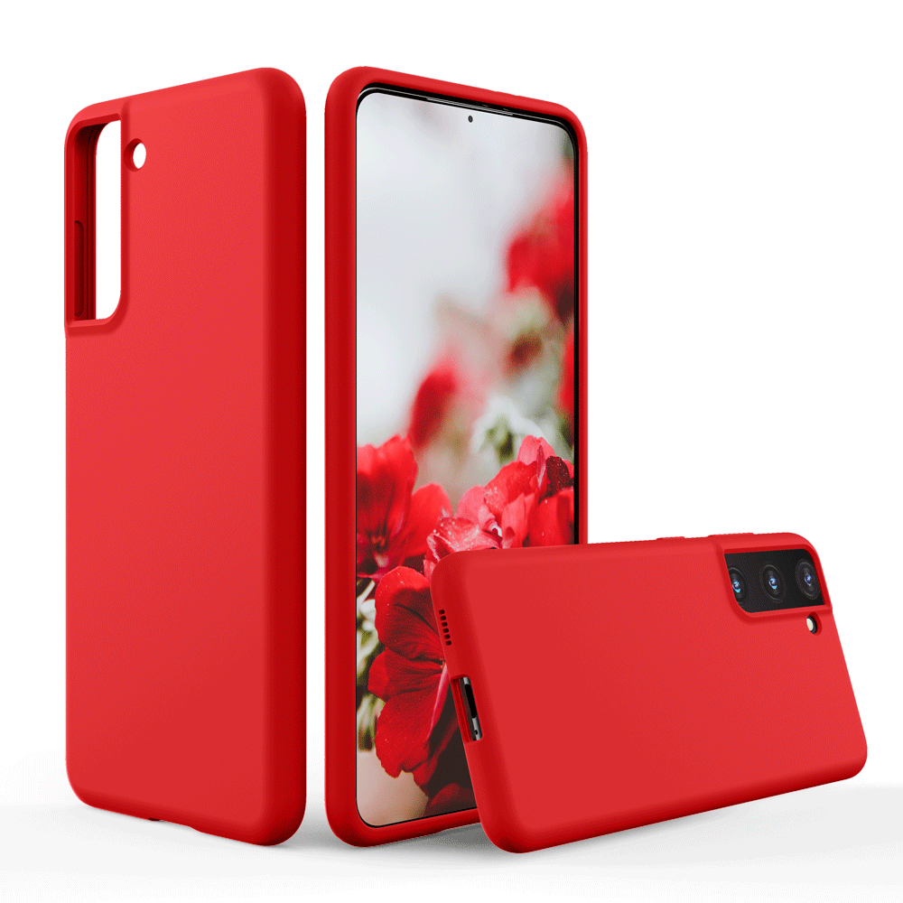 SURPHY Designed for Samsung Galaxy S21 Case 6.2 inch, Liquid Silicone Case (with Microfiber Lining) for Samsung Galaxy S21 5G 2021