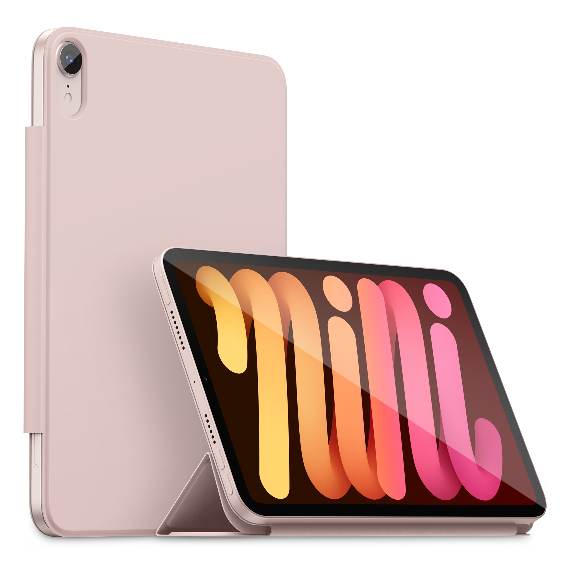 SURPHY Schlanke magnetische Hülle für iPad Mini 6 Hülle (8,3 Zoll 2021), starke magnetische Smart Cover (mit Mikrofaserfutter und magnetischer Klappe) für iPad Mini 6 6. Generation 