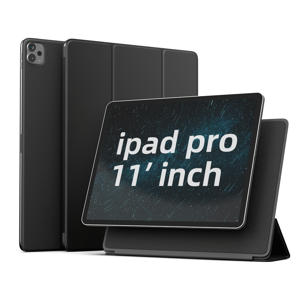 SURPHY Case Compatible with iPad Pro Case 11", Slim Strong Magnetic Trifold Stand Case (with Microfiber Lining), Auto Sleep/Wake Case Cover Compatible with iPad Pro 11" 2020